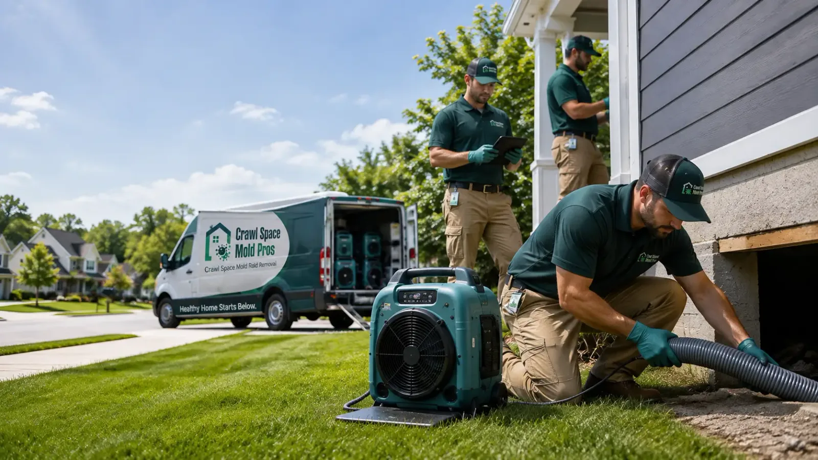 Crawl Space Mold Removal in Danbury, IA